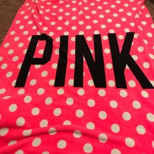 VS Pink throw blanket